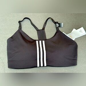 NEW Adidas  AEROIMPACT Womens Size 1X Training Sport Bra - Black